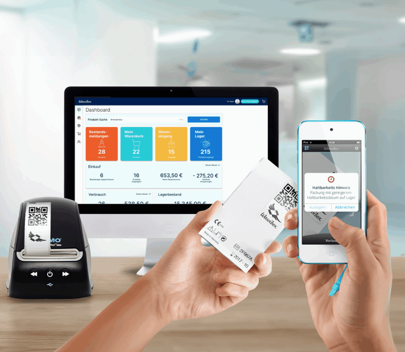 Wawibox pro – Einkauf und Materialverwaltung für Arztpraxen